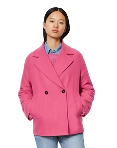 Уличная куртка "из итальянской полушерсти", без капюшона, розовый Marc o'polo