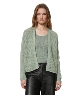 Кардиган "из ленточной пряжи", зеленый Marc o'polo