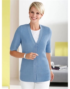 Классический кардиган Basics, синий Classic basics