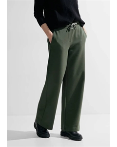 -кюлоты, завышенная талия, хаки Cecil