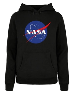 Толстовка "Женская женская толстовка NASA - Galaxy Space Hoody", черный Merchcode