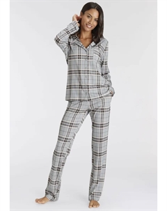 Пижама (2 шт.), с красивым узором, серый S.oliver