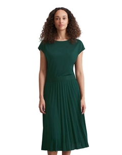 Трикотажное платье "и плиссированная юбка", зеленый Marc o'polo