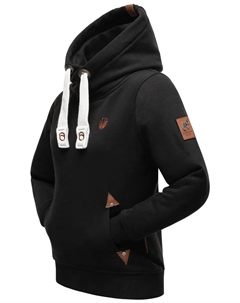 Толстовка с капюшоном "Намикаа", мягкая толстовка на широких кулисках, черный Navahoo