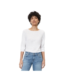 Рубашка с длинными рукавами "из органического хлопка", белый Marc o'polo