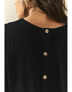 Блуза REGULAR FIT SHORT SLEEVE BOXY, черный Next