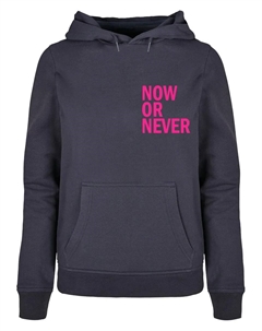 Толстовка "Женская женская толстовка Now Or Never Basic Толстовка ", цвет морской волны Merchcode