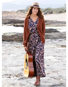 Классический кардиган Basics, коричневый Classic basics