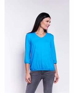 Рубашка с рукавом 3/4, СДЕЛАНО В ГЕРМАНИИ, бирюзовый Seidel moden