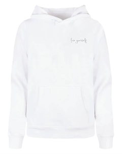 Толстовка с капюшоном "Женская толстовка с капюшоном Love Yourself Basic ", белый Merchcode