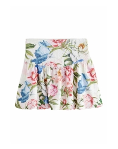 Мини-юбка BUBBLE HEM, бежевый Next