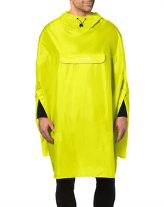 Дождевик "VALDIPINO PONCHO", с капюшоном, цвет Lemon Vaude