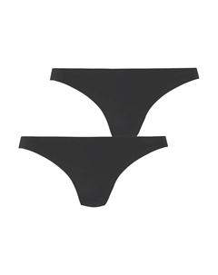 Стринги для нижнего белья "TRIPLET THONG C.CUT" (упаковка), с фирменной этикеткой Underwear, черный Hugo