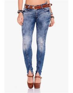 Джинсы скинни в великолепном дизайне, коричневый Cipo&baxx