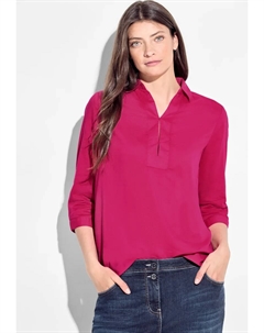 Длинная блузка с рукавами 3/4, розовый Cecil