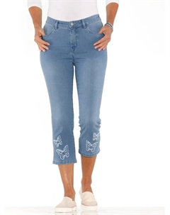 Джинсы 3/4 (1 шт.), цвет Blue-Bleached Classic basics