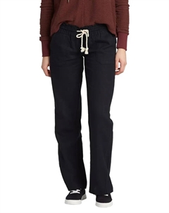 Брюки из ткани "Oceanside", черный Roxy