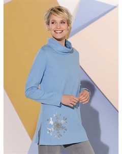 Длинная рубашка "Long Shirt", голубой Classic basics