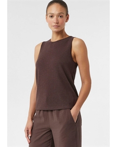 Топ Blouse, темно-коричневый Comma casual identity