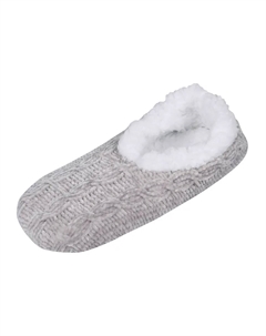 Уютные носки на пушистой подкладке из искусственного меха, цвет Natural Capelli new york