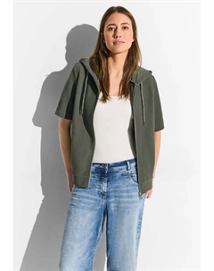 Толстовка с поясом на шнурке для регулировки талии, хаки Cecil