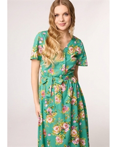 Платье макси, зеленый Quiosque