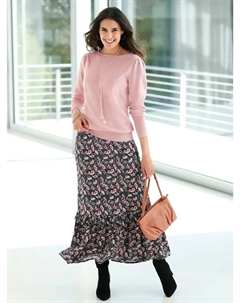 Вдохновение Вязаный свитер "Пуловер", цвет Puder Inspirationen