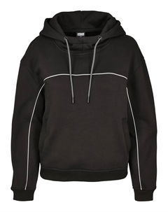 Свитер с круглым вырезом " Ladies Reflective Hoody", черный Urban classics