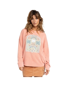 Толстовка "EAST SIDE MIDWEIGHT LS", терракотовый Roxy