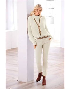 Вязаный свитер "Пуловер", цвет Ecru Heine