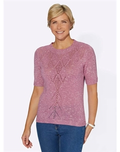 Свитер с круглым вырезом "Пуловер", розовый Classic basics