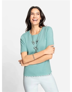 Вдохновение Вязаный свитер "Пуловер", мятный Inspirationen