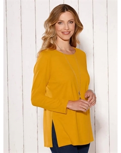 Рубашка с длинными рукавами "Longshirt", цвет Curry Classic basics