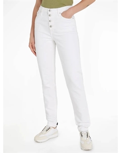 Джинсы для мамы Jeans классической формы с пятью карманами, голубой Calvin klein