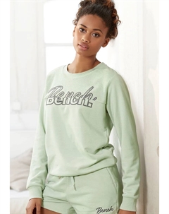Толстовка с вышивкой логотипа, костюм для отдыха, мятный Bench