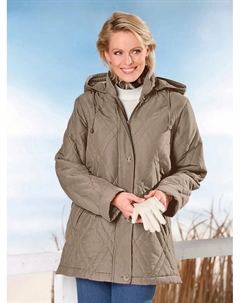 Уличная куртка с капюшоном, коричневый Classic basics