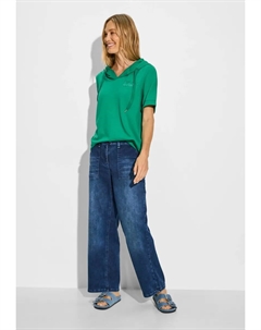 Толстовка с капюшоном на кулиске, зеленый Cecil