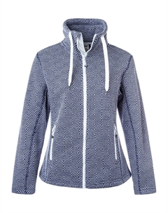 Флисовая куртка "ФРЕЙДА" с высоким воротником-стойкой, синий Weather report