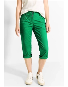 Брюки 3/4 в стиле карго, зеленый Cecil