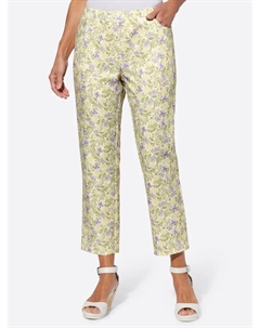 Брюки 7/8, цвет Ecru-Flieder-Bedruckt Classic basics