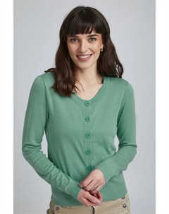 Французский кардиган " FRZuvic", зеленый Fransa