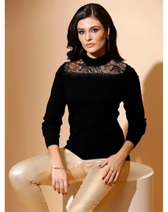 Вязаный свитер "Пуловер", черный Creation l