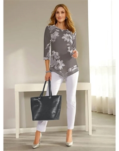 Рубашка с принтом "Shirt", цвет Graphit-Bedruckt Classic basics