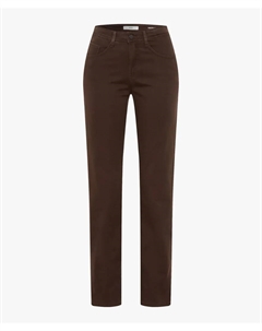 Брюки с 5 карманами "Стиль CAROLA", коричневый Brax
