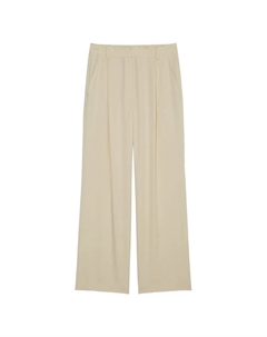 Брюки со складками, характерной тонкой диагональной структуры, цвет Dusty Field Marc o'polo