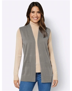 Трикотажный жилет, серый Classic basics