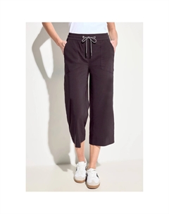 Брюки 3/4 летнего стрейча, красный Cecil