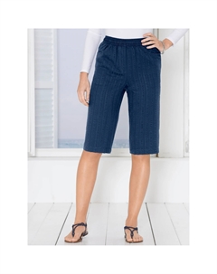 Шорты-бермуды, цвет морской волны Classic basics