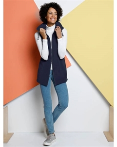 Флисовый жилет, цвет морской волны Classic basics