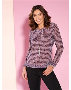 Свитер с круглым вырезом "джемпер с круглым вырезом", темно-синий Classic basics